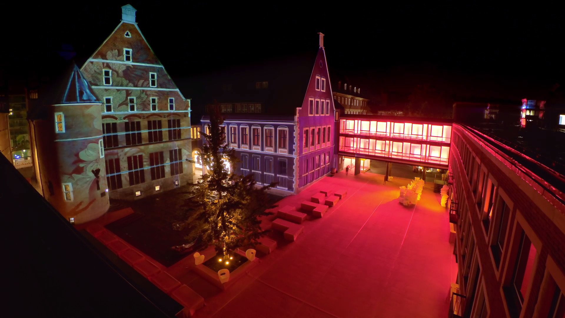 Roter Platz in Münster