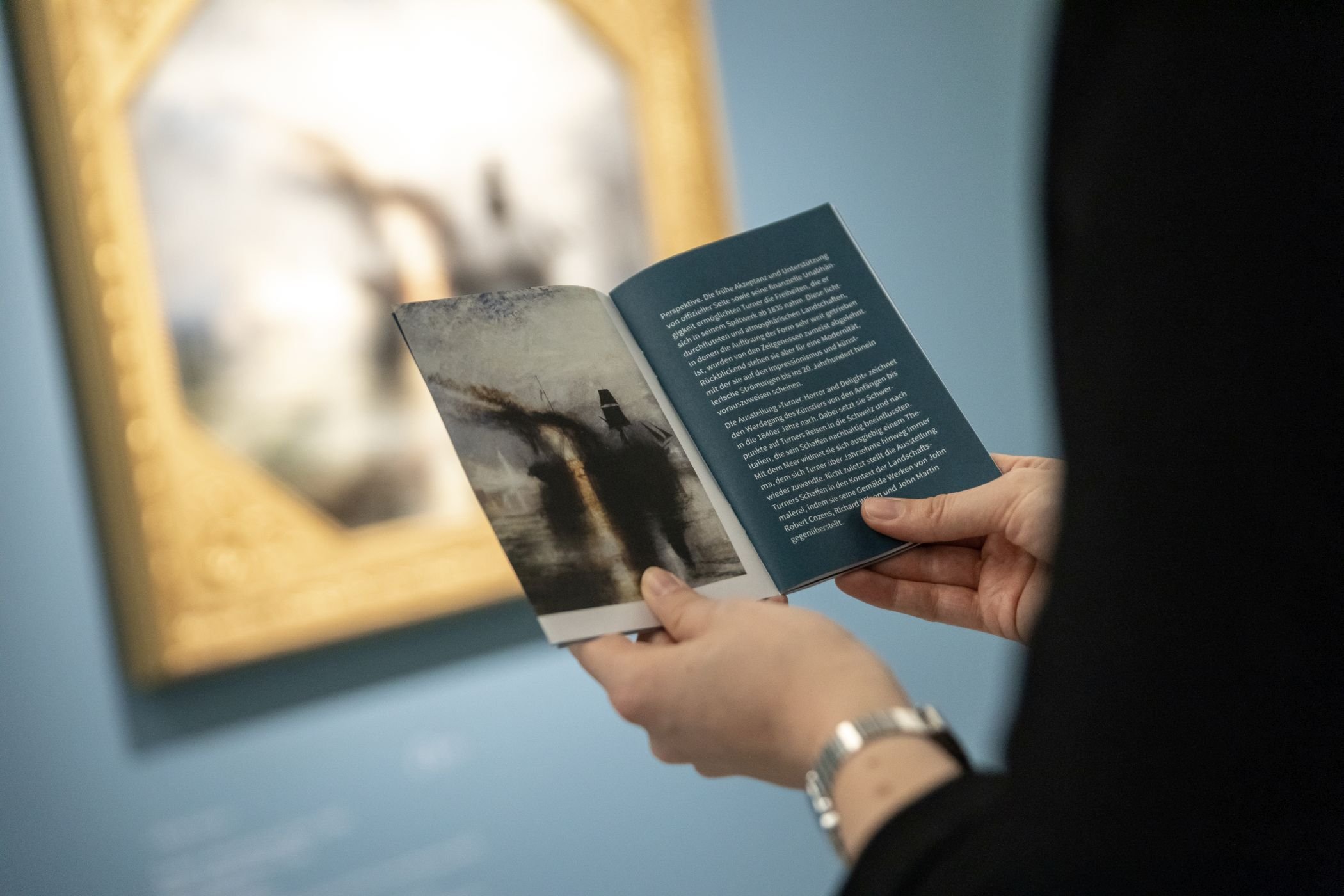 137.000 Besucherinnen sahen die Ausstellung "Turner. Horror and Delight". Foto: Christoph Steinweg