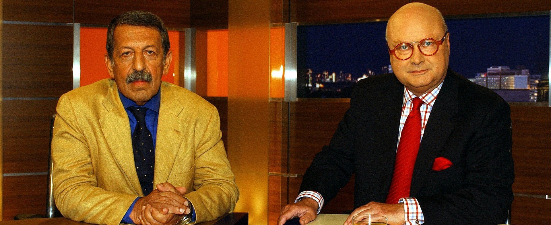 Ulrich Kienzle und Bodo Hauser( 2002) / ZDF und Juergen Detmers.