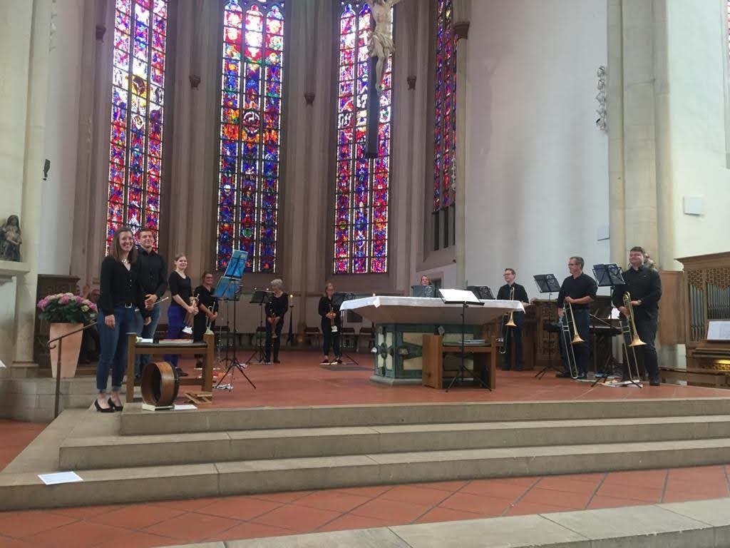 Einen Teil des Programms bestritt der Posaunenchor Münster - Foto: Anne Leusmann/Stiftung Bürger für Münster