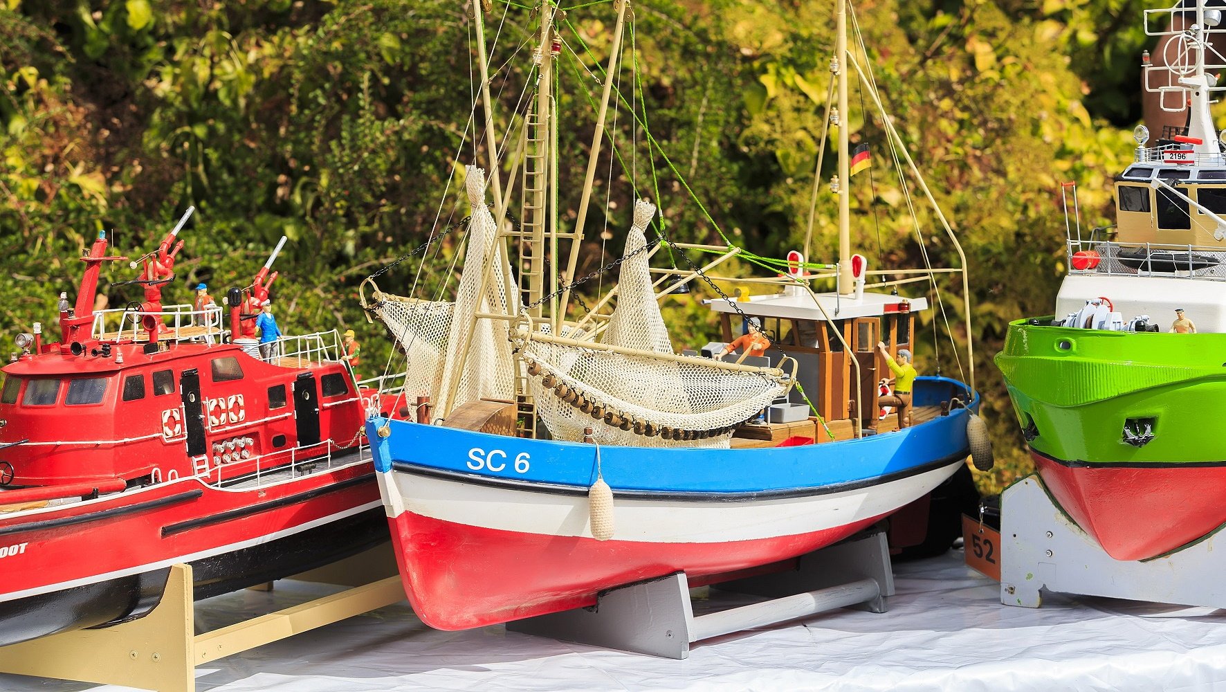 Schiffe von Modellbauern (Foto: Tho rsten Hübner, Maxipark)