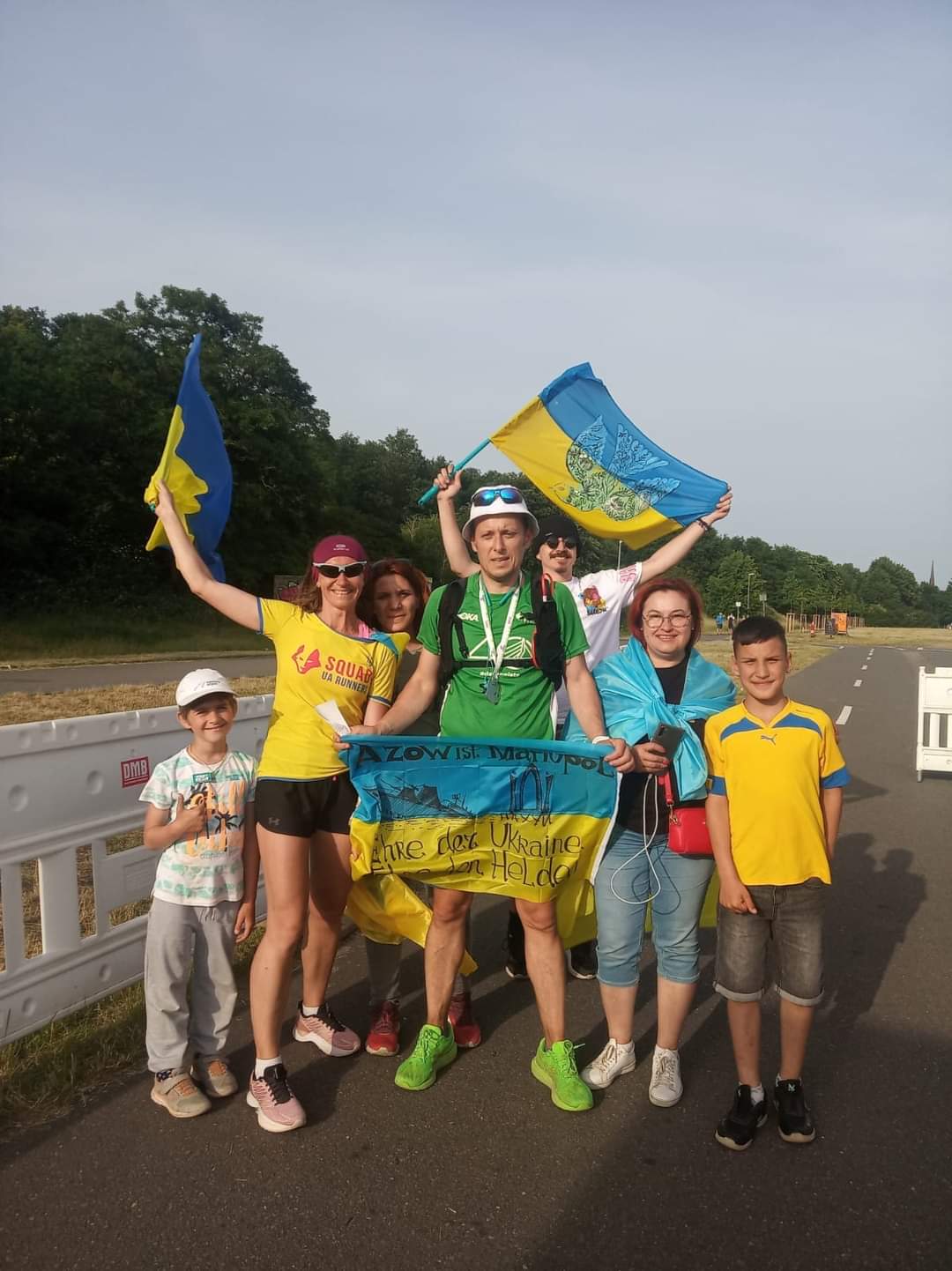 Igor nimmt an Marathon Lüneburg teil. 2022