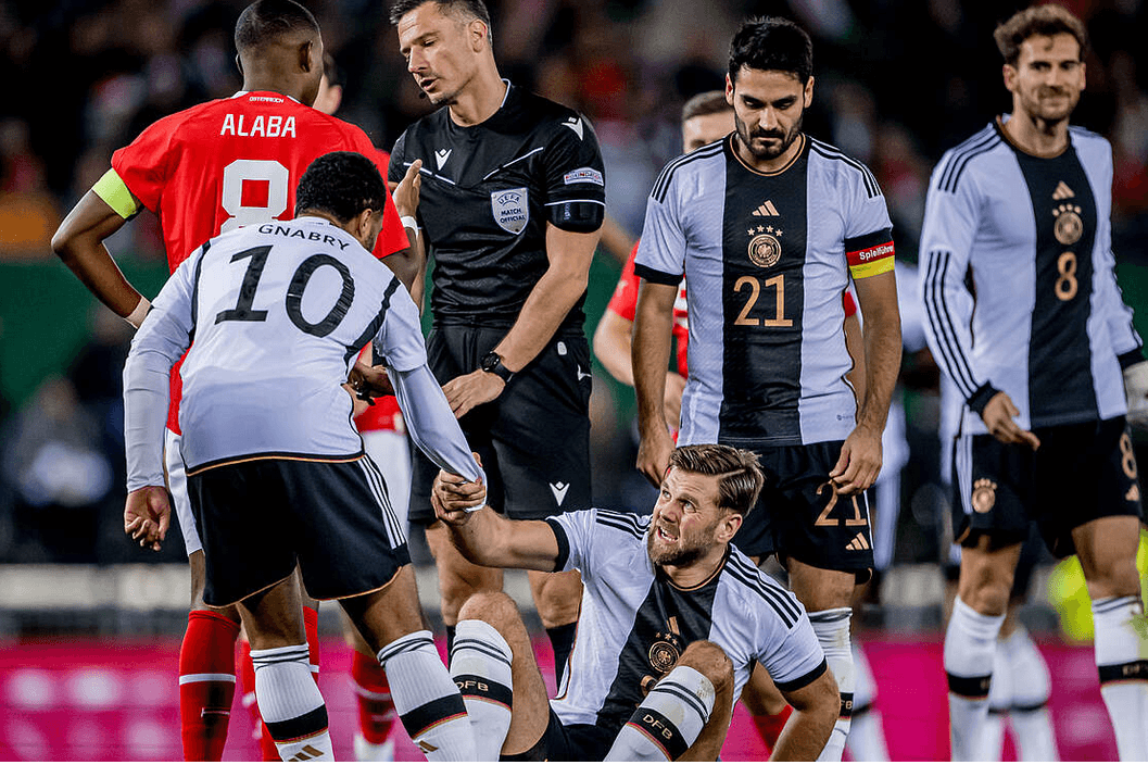 Serge Gnabry, Niclas Füllkrug, Ilkay Gündogan, Leon Goretzka (v.l.)